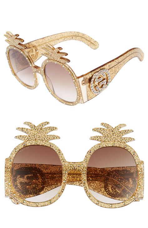 gucci pineapple sunglasses